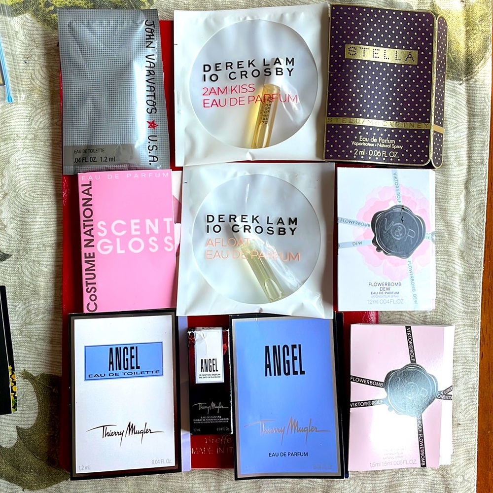 Older Designer EDP Flankers and Perfumes samples